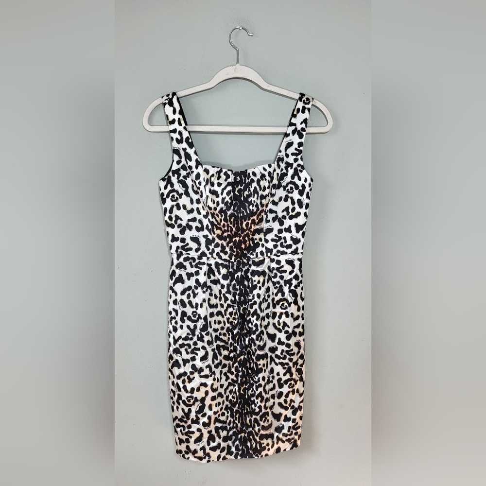 WHITE HOUSE BLACK MARKET NWT Dress | Size 2 | Sleeveless | Mini | Animal Print